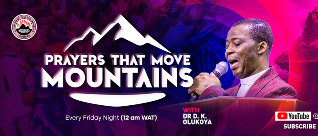 MFM Prayer that move mountain